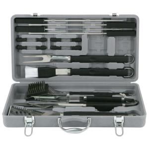 Mr. Bar B Q 18 Piece Grill Tool Kit with Case 150351