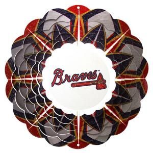 Iron Stop 10 in. Atlanta Braves Wind Spinner MLB205E 10