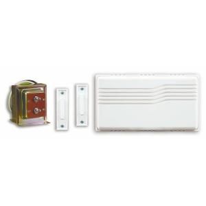 Heath Zenith Wired Door Chime Kit With 2 Lighted Push Buttons DISCONTINUED 103 A