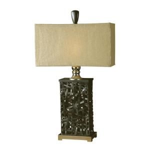 Global Direct 34 in. Woven Metal Table Lamp 27922 1