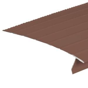 Amerimax Home Products F8 Brown Open Face Aluminum Drip Edge 5521719120