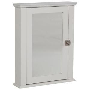 Home Decorators Collection Lamport 22 in. x 27 in. Surface Mount Medicine Cabinet in White BHMC22COM WH