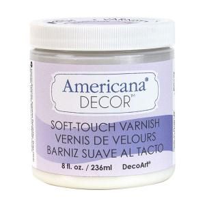 DecoArt Americana Decor 8 oz. Soft Touch Varnish ADM03 45