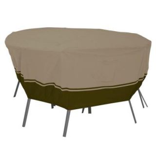 Classic Accessories Villa Round Medium Patio Table and Chair Set Cover 55 026 013801 EC