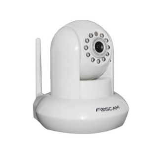 Foscam FI8910 Wireless 480 TVL Dome Shaped IP Surveillance Camera   White FI8910W