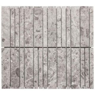 Jeffrey Court Roman Sticks 10.75 in. x 12 in. x10 mm Beige Marble Mosaic Wall Tile 99714