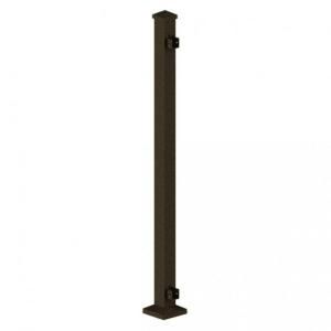 RDI Bronze End Post Assembly for 36 in. Rail with 2 in. Bottom Space MWEPE36Z