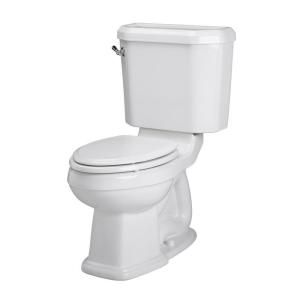 American Standard Portsmouth Champion 4 2 Piece 1.6 GPF Right Height Elongated Toilet in White 2733.014.020