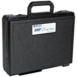 Brady 12 in. Hard Sided Plastic Black Carrying Case for BMP21 Label Printers BMP21 HC