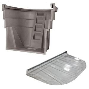 Wellcraft 2060 Egress Well 091 Sandstone with Polycarbonate Flat Cover Bundle 020602191