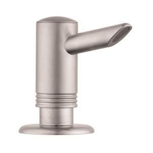 Hansgrohe E Kitchen Soap Dispenser in Steel Optik 06328860