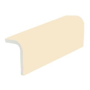 U.S. Ceramic Tile Color Collection Bright Khaki 2 in. x 6 in. Ceramic Sink Rail Wall Tile DISCONTINUED 740 AT8262