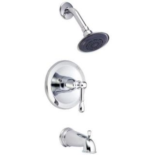 Danze Eastham Single Handle Tub and Shower Faucet Trim Only in Chrome (Valve not included) D510015T