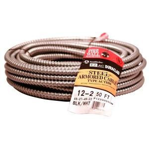 Southwire 12/2 X 50 ft. BX/AC 90 Cable 61023122