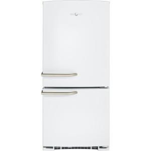 GE Artistry 29.75 in. W 20.3 cu. ft. Bottom Freezer Refrigerator in White ABE20EGEWS