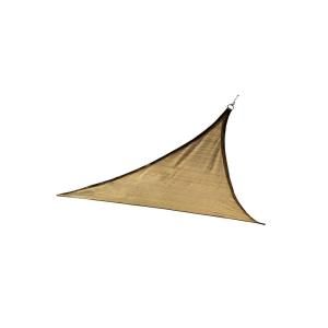 ShelterLogic 12 ft. x 12 ft. Sand Triangle Sun Shade Sail 25728