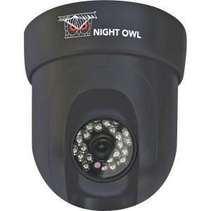 Night Owl Wired 420 TVL Indoor CCD Pan and Tilt Dome Shaped Security Surveillance Camera DISCONTINUED CAM PT SH420 24