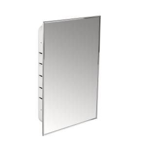 Franklin Brass 16.125 in. Recessed Medicine Cabinet in Polished Chrome DISCONTINUED 1340