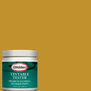 Glidden Premium 8 oz. Mustard Seed Interior Paint Tester GLY30  D8