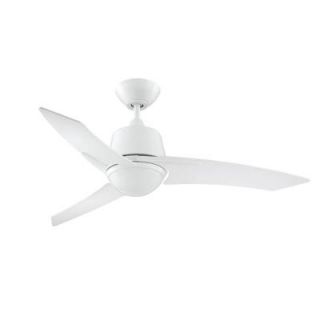 Designers Choice Collection Scimitar 44 in. White Ceiling Fan AC19544 WH