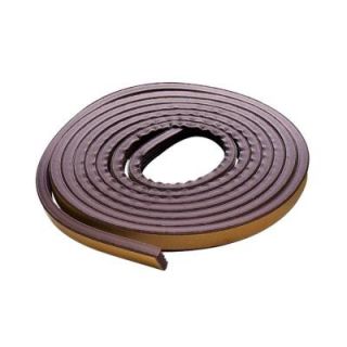 MD Building Products 3/8 in. x 17 ft. All Climate P Strip Weather Stripping 02550