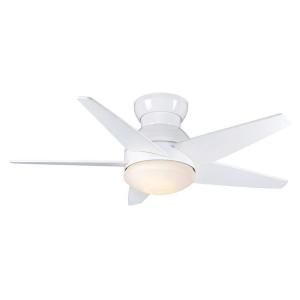 Casablanca Isotope 44 in. Direct Touch Snow White Ceiling Fan 59018