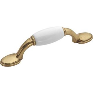 Hickory Hardware Tranquility 3 in. White Pull P744 W