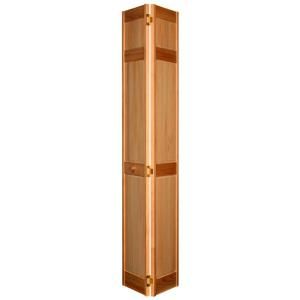 Home Fashion Technologies 6 Panel MinWax Cherry Solid Wood Interior Bifold Closet Door DISCONTINUED 16028802325
