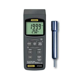 General Tools Data Logging Conductivity Meter With SD Card DCT430SD