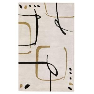 Home Decorators Collection Fragment Snow 9 ft. 6 in. x 13 ft. 6 in. Area Rug 0598840950