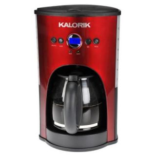 KALORIK Red Programmable 12 Cup Coffee Maker CM 25282 R