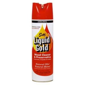 Scotts Liquid Gold 14 oz. Aerosol Wood Cleaner and Preservative 10119
