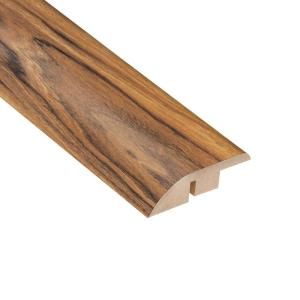 Home Legend Hawaiian Tigerwood 12.7 mm Thick x 1 3/4 in. Width x 94 in. Length Laminate Hard Surface Reducer Molding HL1028HSR
