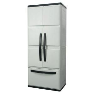 HDX 30 in. Plastic Cabinet with Drawer 194982