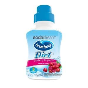 SodaStream 500 ml Soda Mix   Ocean Spray Diet Cranberry Raspberry (Case of 4) 1100582010