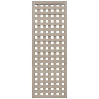 Yardistry 1.5 in. x 19.5 in. x 4.6 ft. Three High Lattice Panel DISCONTINUED YP11006