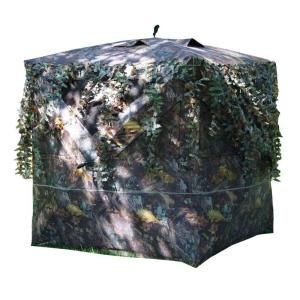 Buffalo Outdoor Umbrella Style Quick Open Design Hunting Blind with Camo Trim DISCONTINUED HUBL5