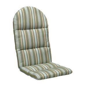 Cilantro Stripe Sunbrella Montauk Adirondack Outdoor Chair Cushion 1573210620