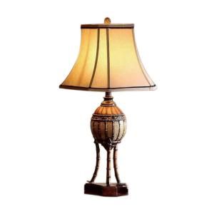 OK LIGHTING 31.5 in. Antique Brass Bahama Collection Table Lamp OK 4231T