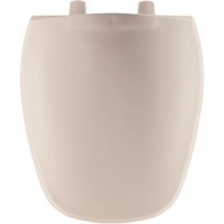 BEMIS Round Closed Front Toilet Seat in Blush 124 0200 443