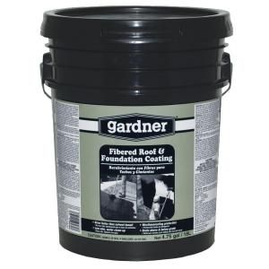 Gardner 4.75 Gal. Roof & Foundation Coating Low VOC DISCONTINUED 0405 GA