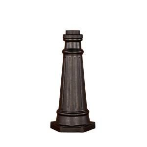 Acclaim Lighting Direct Burial Posts & Accessories Collection Black Gold Decorative Wrap Post Accessory 5297BG