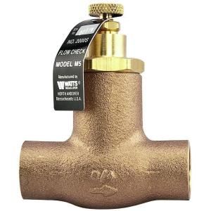 Watts 3/4 in. Cast Iron Hydronic 2 Way Flow Check Valve 2000S M5