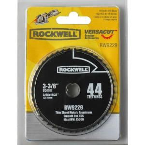 Rockwell Versa Cut 3 3/8 in. 44 Tooth HSS Blade RW9229