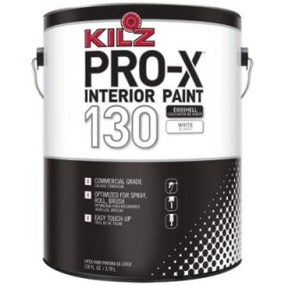 KILZ PRO X 1 gal. #130 Eggshell Interior Paint PX13001