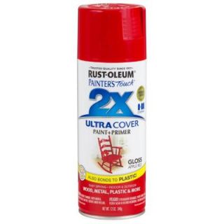 Rust Oleum Painters Touch 2X 12 oz. Gloss Apple Red General Purpose Spray Paint (6 Pack) 249124
