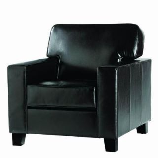 Home Decorators Collection Brexley Club Chair in Black GH 120202B