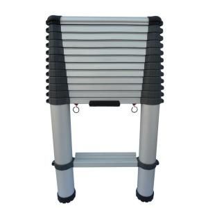 Telescopic Access 12.5 ft. Aluminum Telescopic Ladder with 300 lb. Load Capacity Type 1A Duty Rating TL038BU