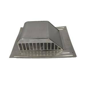 Master Flow 60 in. NFA Aluminum Slant Back Roof Louver Vent in Mill SSB960A 