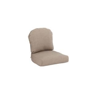 Hampton Bay Walnut Creek Wheat Replacement Outdoor Lounge Chair Cushion (2 Pack) FRS62265 CW